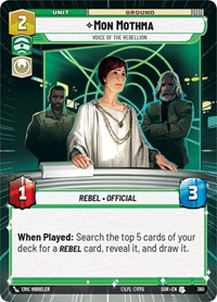 Mon Mothma - Voice of the Rebellion (Hyperspace) #360