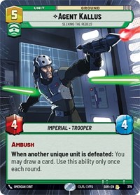 Agent Kallus - Seeking the Rebels (Hyperspace) #379