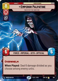 Emperor Palpatine - Master of the Dark Side (Hyperspace) #399
