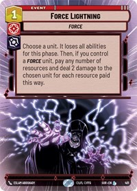 Force Lightning (Hyperspace) #401
