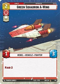 Green Squadron A-Wing (Hyperspace) #404