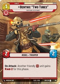 Benthic "Two Tubes" - Partisan Lieutenant (Hyperspace) #419