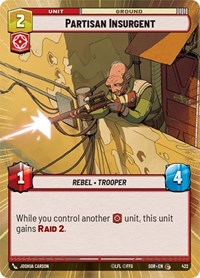 Partisan Insurgent (Hyperspace) #422