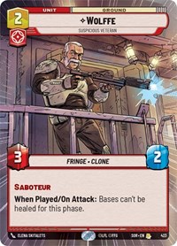Wolffe - Suspicious Veteran (Hyperspace) #423