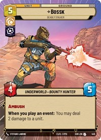 Bossk - Deadly Stalker (Hyperspace) #445