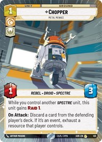 Chopper - Metal Menace (Hyperspace) #451