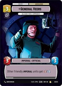General Veers - Blizzard Force Commander #20/20