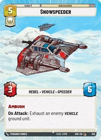 Snowspeeder (Hyperspace) #502
