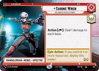 Sabine Wren - Galvanized Revolutionary (Hyperspace) #280