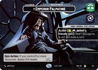 Emperor Palpatine - Galactic Ruler (Showcase) #257