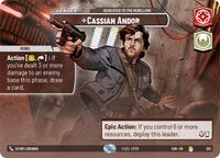 Cassian Andor - Dedicated to the Rebellion (Showcase) #263