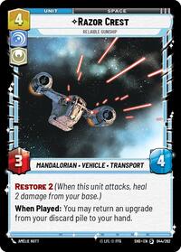 Razor Crest - Reliable Gunship #044/262