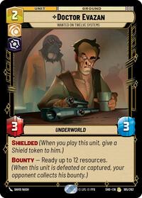 Doctor Evazan - Wanted on Twelve Systems #185/262