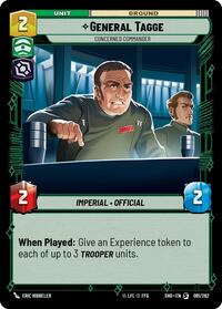 General Tagge - Concerned Commander #081/262