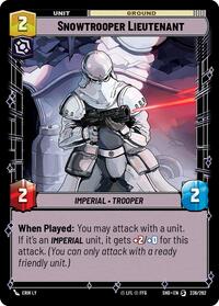 Snowtrooper Lieutenant #236/262
