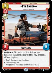 Poe Dameron - Quick to Improvise #153/262