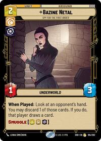 Bazine Netal - Spy for the First Order #184/262
