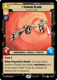 Xanadu Blood - Cad Bane's Reward #191/262