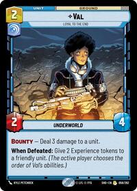 Val - Loyal to the End #058/262