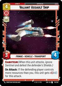 Valiant Assault Ship #151/262