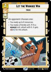 Let the Wookiee Win #205/262