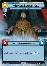 Supreme Leader Snoke - Shadow Ruler (Hyperspace) #314