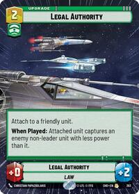 Legal Authority (Hyperspace) #393