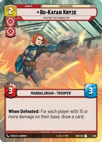 Bo-Katan Kryze - Fighting For Mandalore (Hyperspace) #426