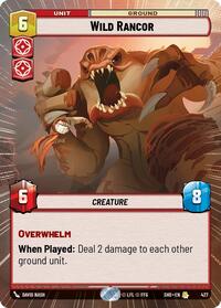 Wild Rancor (Hyperspace) #427