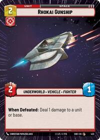 Rhokai Gunship (Hyperspace) #433