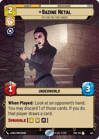 Bazine Netal - Spy for the First Order (Hyperspace) #453
