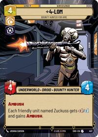 4-LOM - Bounty Hunter for Hire (Hyperspace) #457