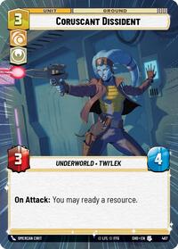 Coruscant Dissident (Hyperspace) #467