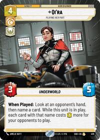 Qi'ra - Playing Her Part (Hyperspace) #470