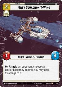 Grey Squadron Y-Wing (Hyperspace) #508
