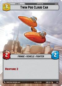 Twin Pod Cloud Car (Hyperspace) #520
