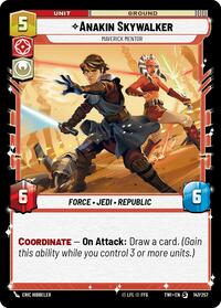 Anakin Skywalker - Maverick Mentor #147/257
