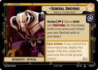 General Grievous - General of the Droid Armies #015/257