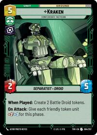 Kraken - Confederate Tactician #084/257