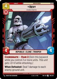 Hevy - Staunch Martyr #164/257