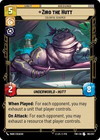Ziro the Hutt - Colorful Schemer #185/257