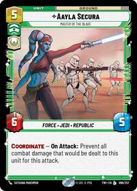 Aayla Secura - Master of the Blade #096/257