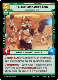Clone Commander Cody - Commanding the 212th #114/257