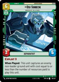 Osi Sobeck - Warden of the Citadel #115/257