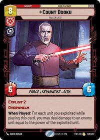 Count Dooku - Fallen Jedi #138/257
