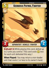Geonosis Patrol Fighter #215/257