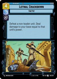 Lethal Crackdown #041/257