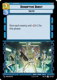 Disruptive Burst #075/257