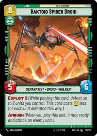 Baktoid Spider Droid #117/257