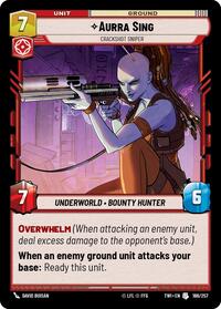 Aurra Sing - Crackshot Sniper #166/257